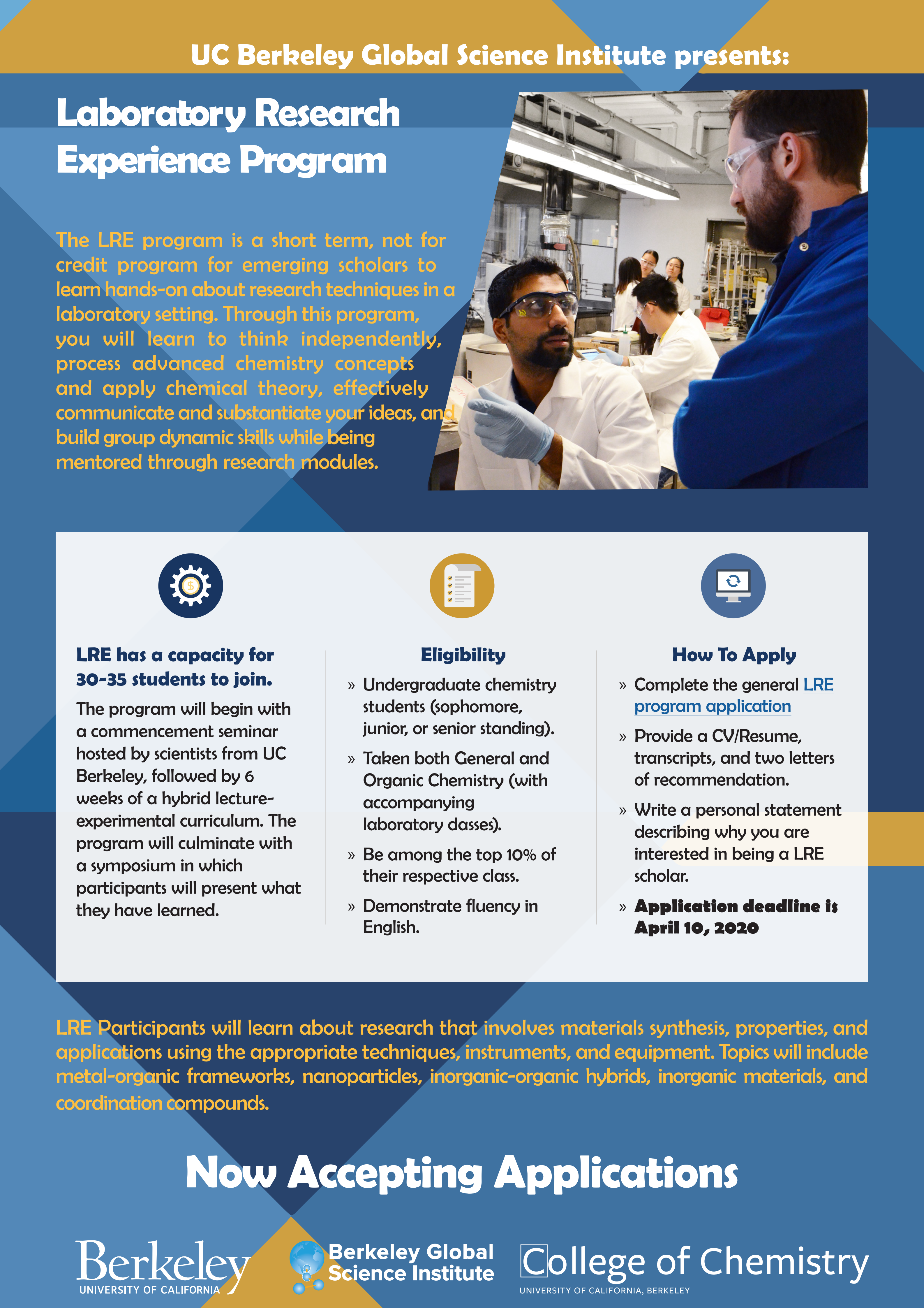 Laboratory Research Experience Program Berkeley Global Science Institute Uc Berkeley List Of Fall 2022 Seminars